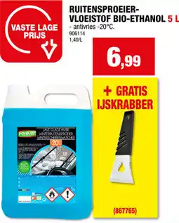 Hubo Ruitensproeier vloeistof bio-ethanol aanbieding