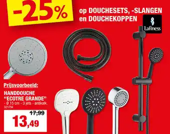Hubo Lafiness handdouche ecotre grande aanbieding