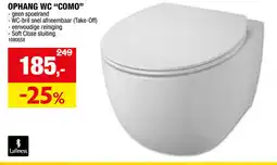 Hubo Lafiness ophang WC como aanbieding
