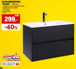 Hubo Allibert badkamermeubel blake aanbieding