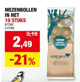 Hubo Mezenbollen in net aanbieding
