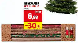 Hubo Inpakpapier set 11-delig aanbieding