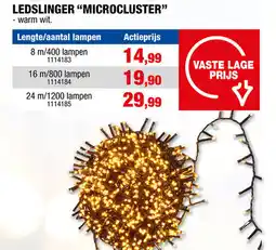 Hubo Ledslinger microcluster aanbieding