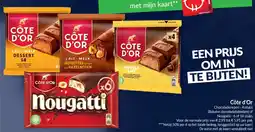 Intermarché Côte d'Or Chocoladerepen of Nougatti aanbieding