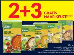 Intermarché Knorr Soep in zakje of In brik aanbieding