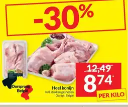 Intermarché Heel konijn aanbieding