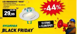 Hubo LED INBOUWSPOT NEOS -geintegreerde ledlamp aanbieding