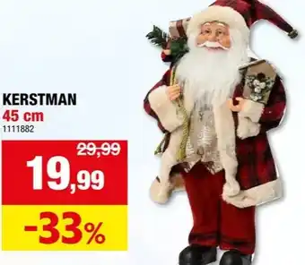 Hubo KERSTMAN 45 cm aanbieding