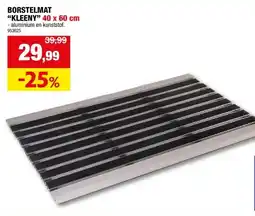 Hubo Kleeny borstelmat 40x60 cm aanbieding