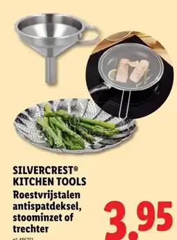 Lidl SILVERCREST KITCHEN TOOLS Roestvrijstalen antispatdeksel aanbieding