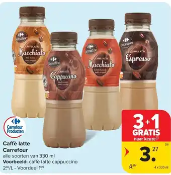 Carrefour Ca è latte Carrefour aanbieding