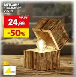 Hubo Trio Treasure LED tafellamp E14 2W lichtbruin aanbieding