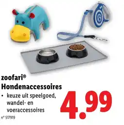 Lidl zoofariⓇ Hondenaccessoires aanbieding