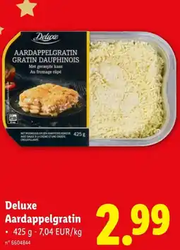 Lidl Deluxe Aardappelgratin aanbieding