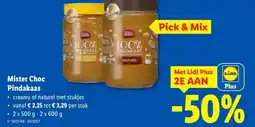 Lidl Mister Choc Pindakaas aanbieding