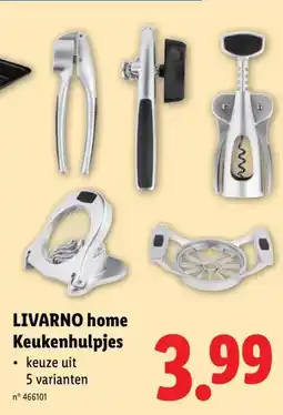 Lidl LIVARNO home Keukenhulpjes aanbieding