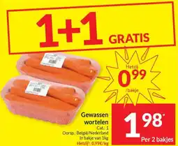 Intermarché Gewassen wortelen aanbieding