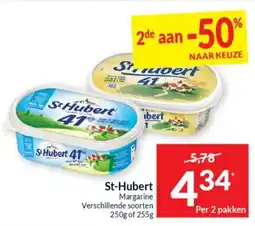 Intermarché St-Hubert Margarine aanbieding