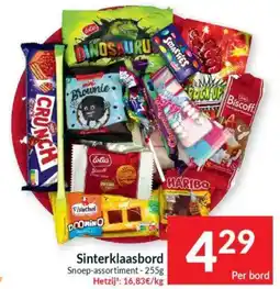 Intermarché Sinterklaasbord Snoep aanbieding