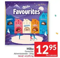 Intermarché Milka Favourites Adventskalender aanbieding
