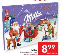 Intermarché Milka Adventskalender aanbieding