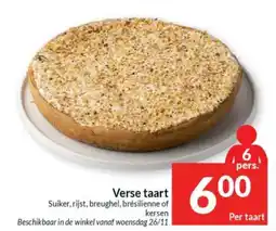 Intermarché Verse taart aanbieding