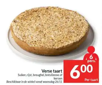 Intermarché Verse taart aanbieding