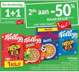 Intermarché Kellogg's Gamma kids aanbieding