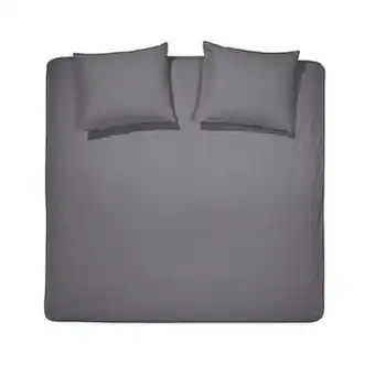Leen Bakker Cinderella dekbedovertrek Weekend - antraciet - 240x200/220 cm - Leen Bakker aanbieding
