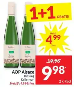Intermarché AOP Alsace Riesling Kellerman aanbieding