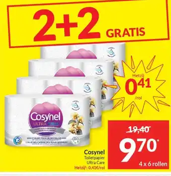 Intermarché Cosynel Toiletpapier Ultra Care aanbieding