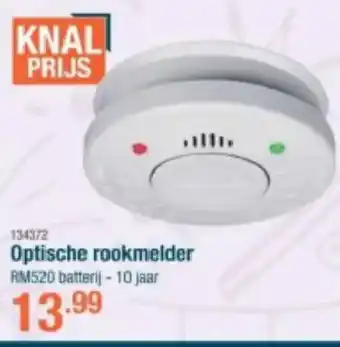 Cevo Optische rookmelder RM520 batterij - 10 jaar aanbieding