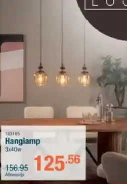 Cevo Lucide Hanglamp 3x40w aanbieding