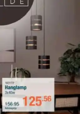Cevo Lucide Hanglamp 3x40w aanbieding