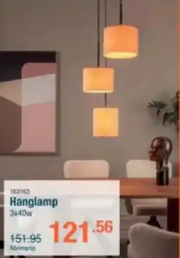 Cevo Lucide Hanglamp 3x40w aanbieding