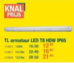 Cevo TL armatuur LED T8 HDW IP65 aanbieding