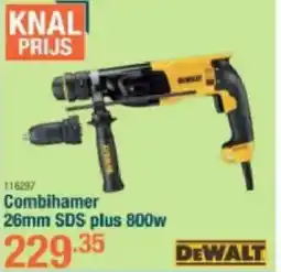 Cevo Dewalt Combihamer 26mm SDS plus 800w aanbieding