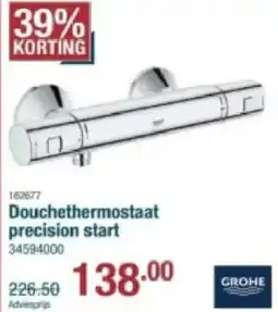 Cevo Grohe Douchethermostaat precision start aanbieding