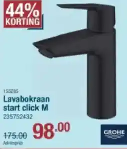 Cevo Grohe Lavabokraan start click M aanbieding