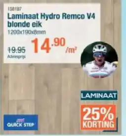 Cevo Quick step Laminaat Hydro Remco V4 blonde eik aanbieding