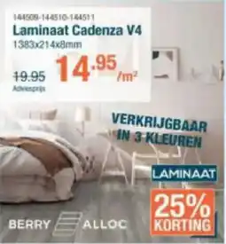Cevo Berry Alloc Laminaat Cadenza V4 aanbieding