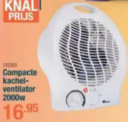Cevo Compacte kachelventilator 2000W aanbieding