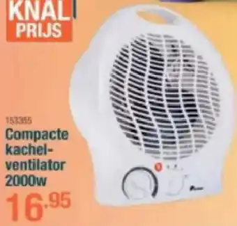 Cevo Compacte kachelventilator 2000W aanbieding