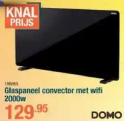 Cevo Domo Glaspaneel convector met wifi 2000w aanbieding