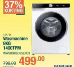 Cevo Samsung Wasmachine 1400TPM WW90DG6U25LKU3 aanbieding