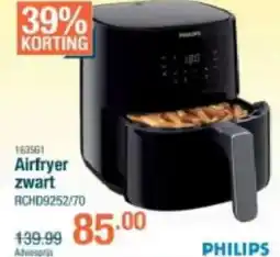 Cevo Philips Airfryer zwart RCHD9252/70 aanbieding