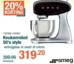 Cevo Smeg Keukenrobot 50's style aanbieding