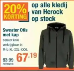 Cevo Sweater Otis met Kap aanbieding