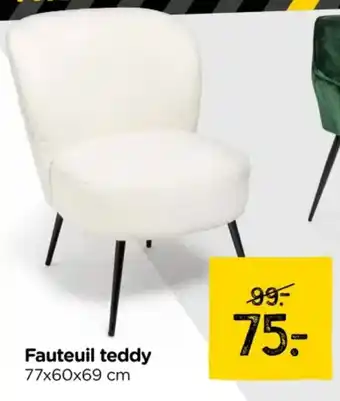 Xenos Fauteuil teddy aanbieding