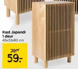 Xenos Kast Japandi 1 deur aanbieding